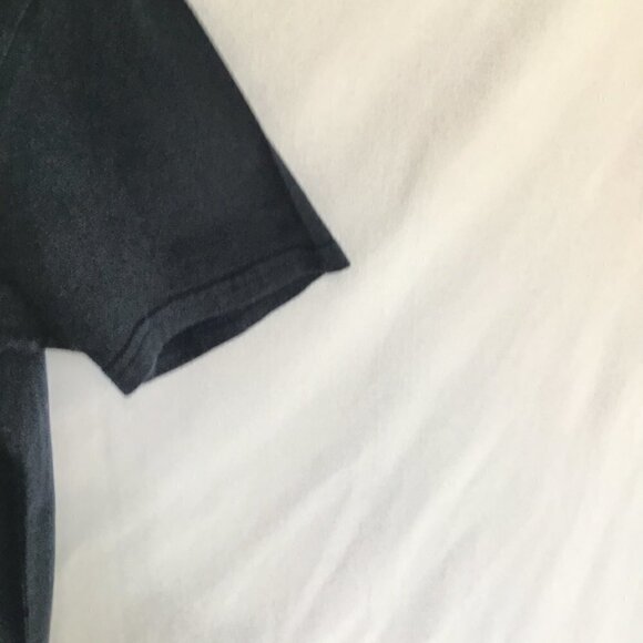 Volcom Men's Logo Short Sleeve Crew Neck Navy Pullover Blue Tee in Size Medium - Picture 5 of 6